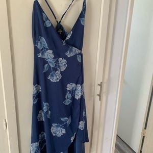 Lulus wrap t length dress
